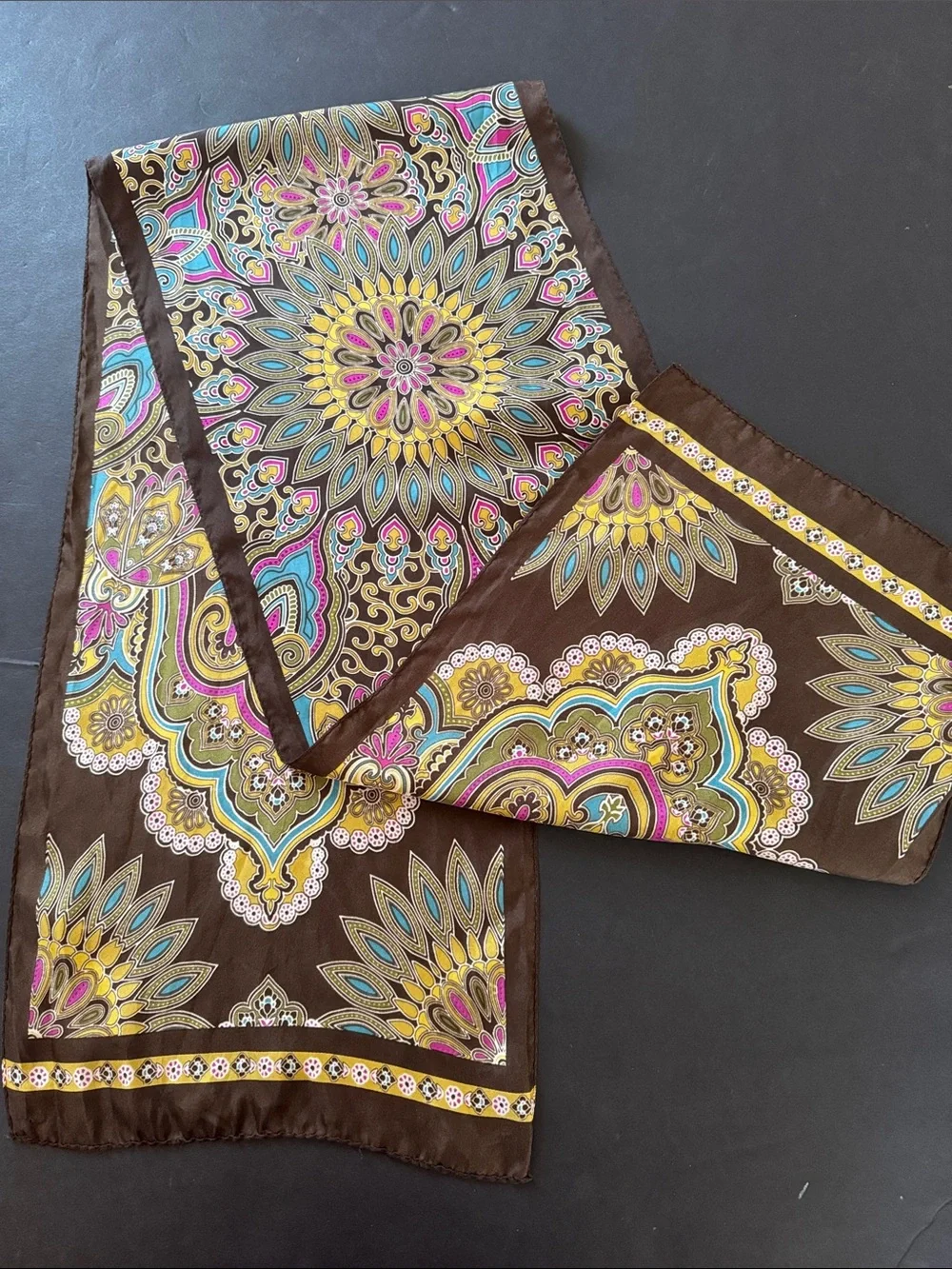 Oscar De La Renta Silk Scarf